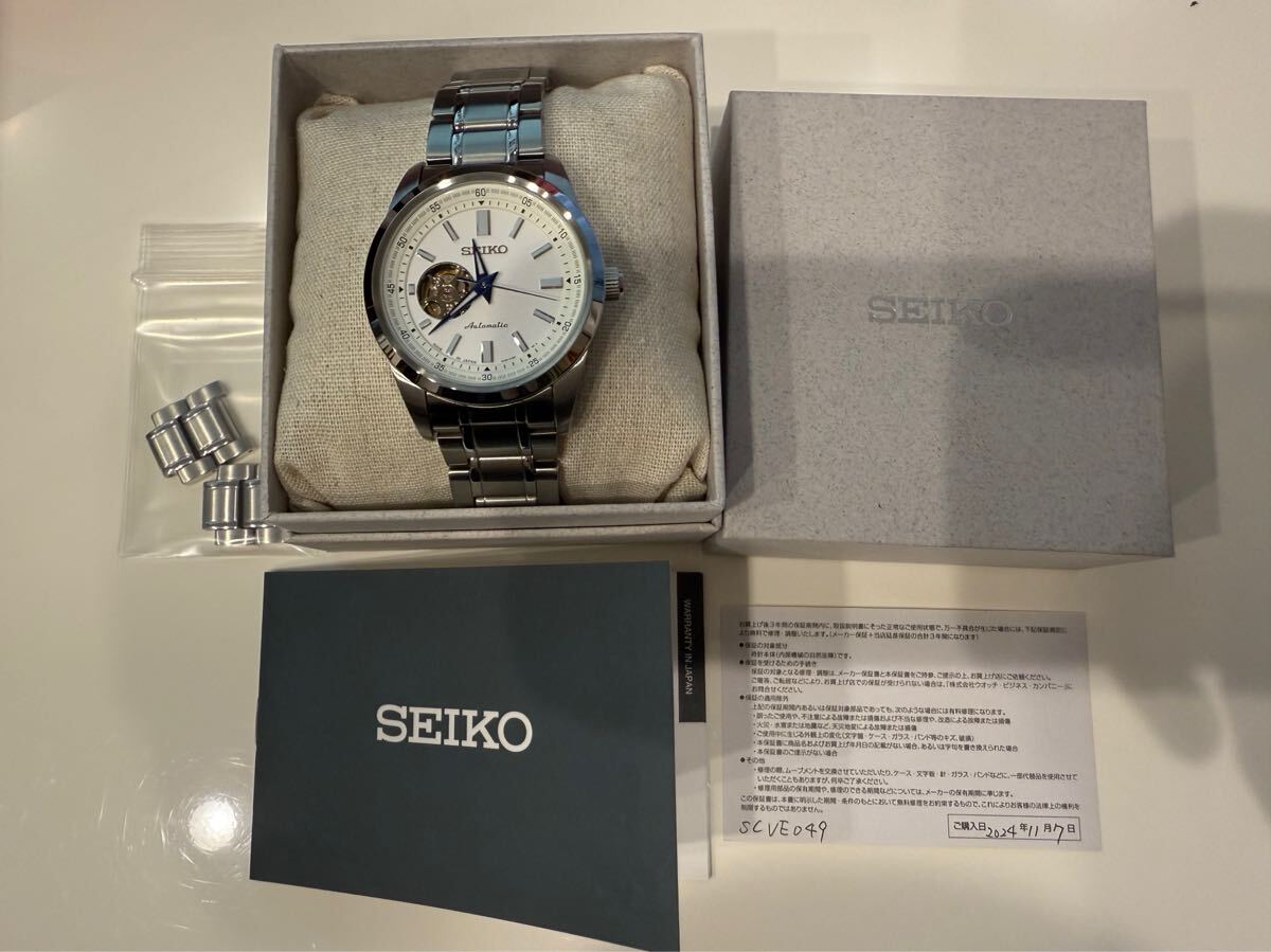 機械式時計】SEIKO SELECTION メンズ メカニカル SCVE049 文字盤 