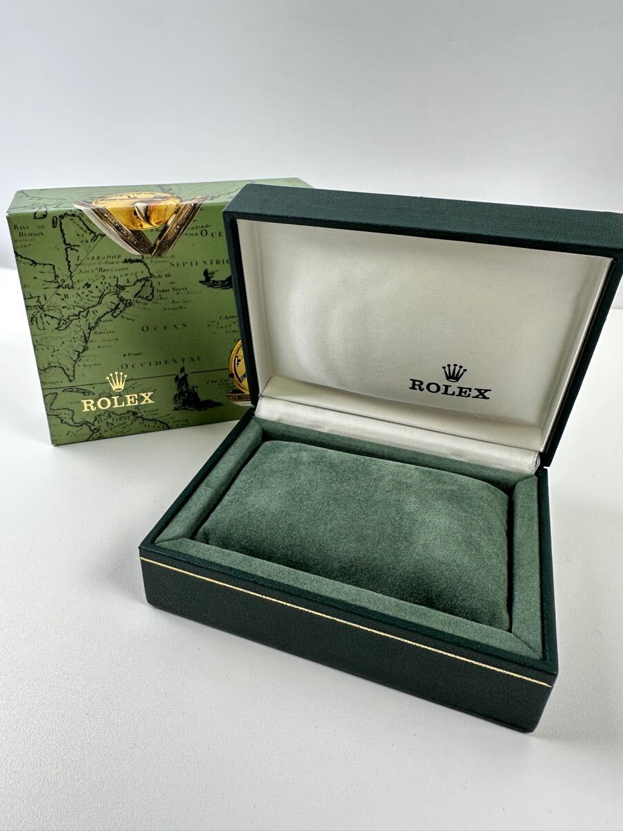 1/37ES】 ROLEX ロレックス 空箱 グリーン 空箱 ロレックス ROLEX 箱