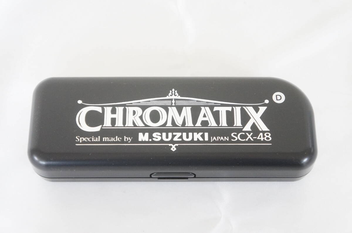 ⑪ M.SUZUKI スズキ SCX-48 CHROMATIX クロマチック ハーモニカ 