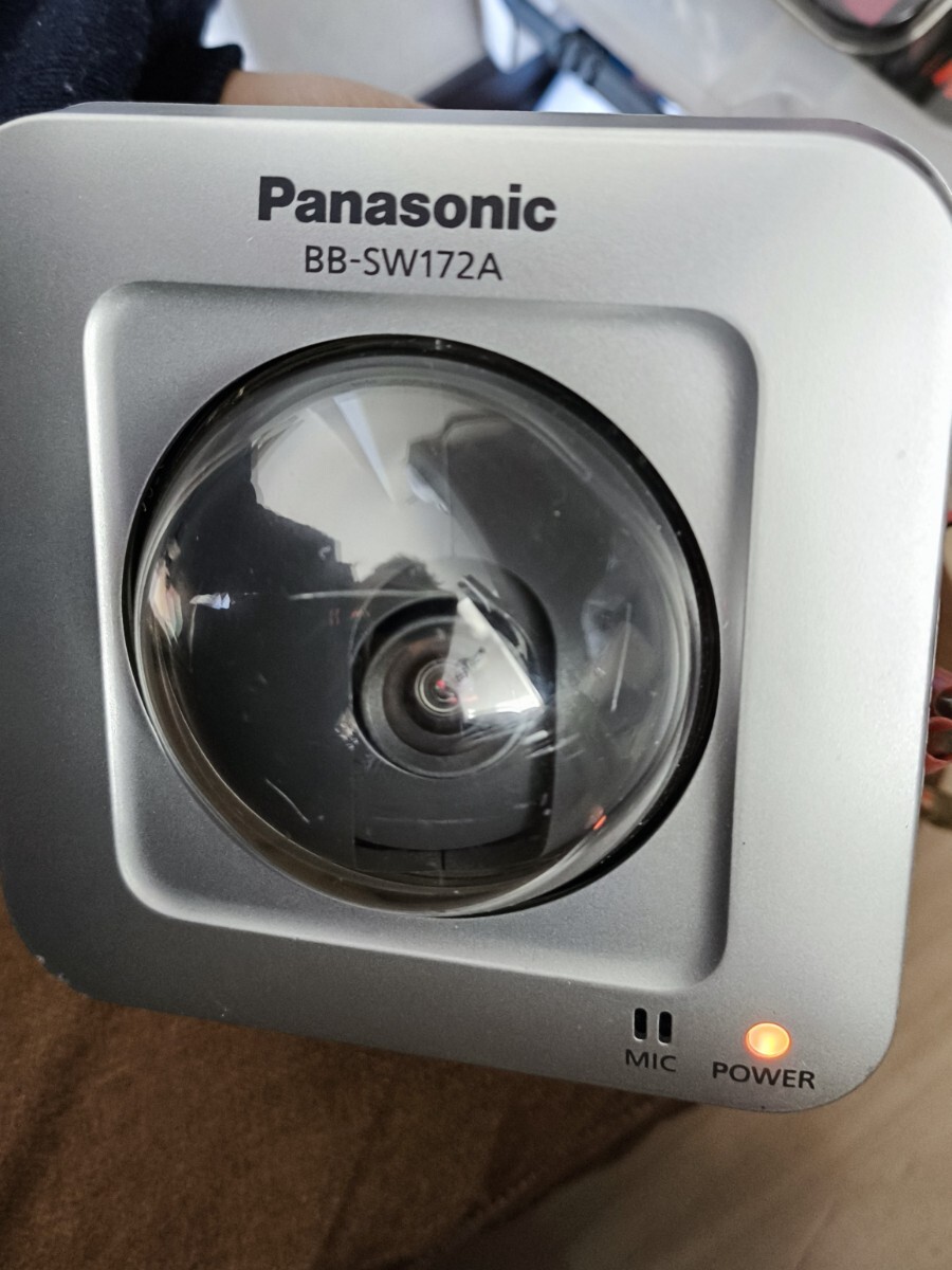 Panasonic 防犯ネットワークカメラ BB-SW172A 中古・動作確認済 通電確認のみ・ジャンク品】BB-SW172A パナソニック ネットワーク
