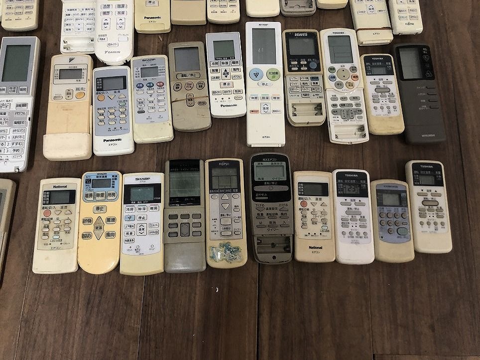 エアコン リモコン まとめ National SHARP 東芝 など 81点 現状品 直接