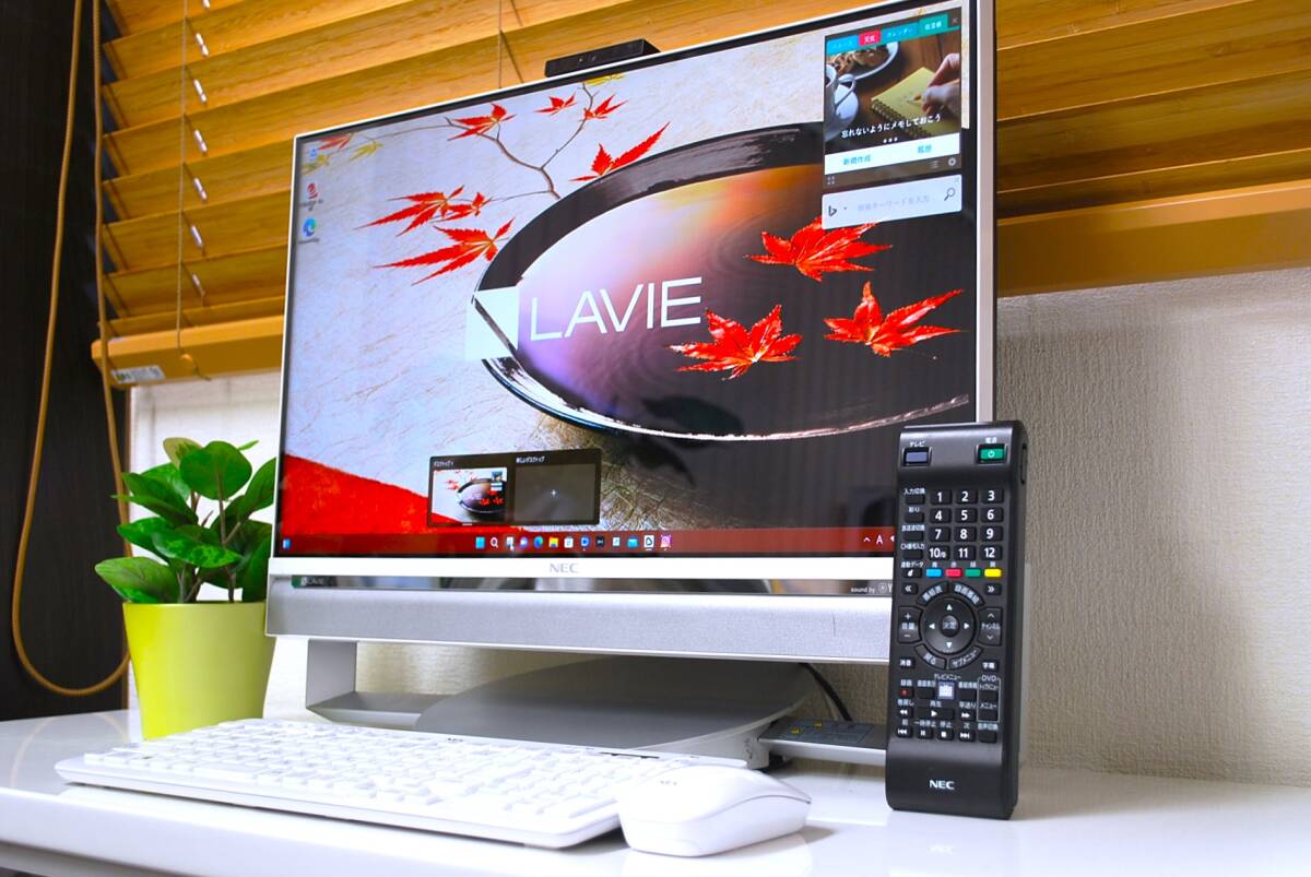 [Windows11] 23.8型 LAVIE desk all in one / 超高速SSD /第5世代