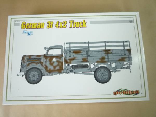 DRAGON 白箱 60 1:35 German 3t 4x2 Truck