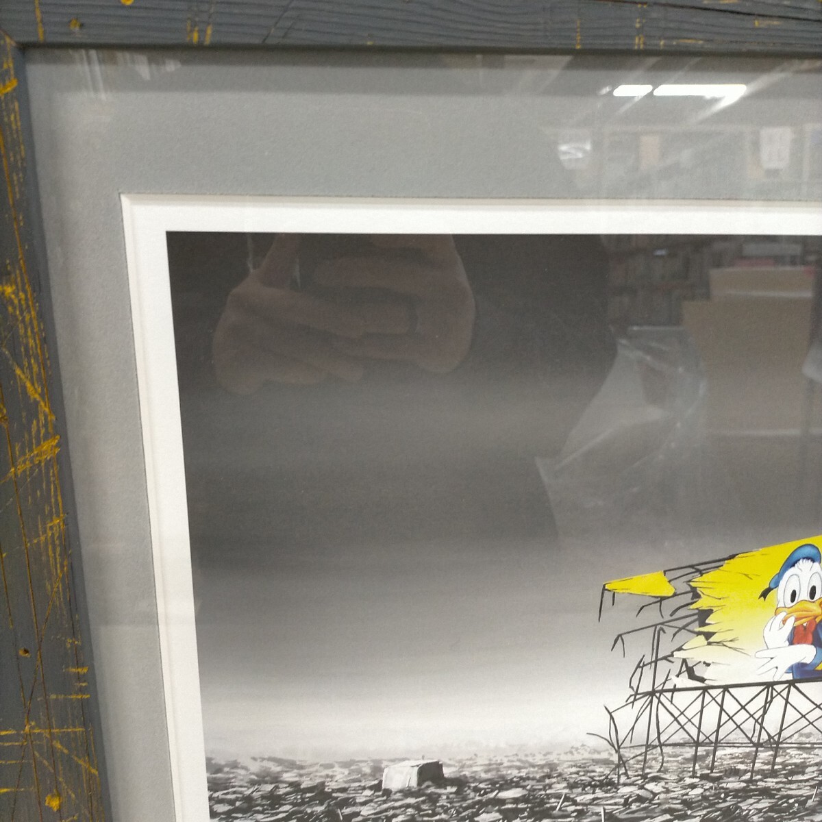 真作】「Donald Hiroshima 2」Jeff Gillette 12×18 inches Dismaland 