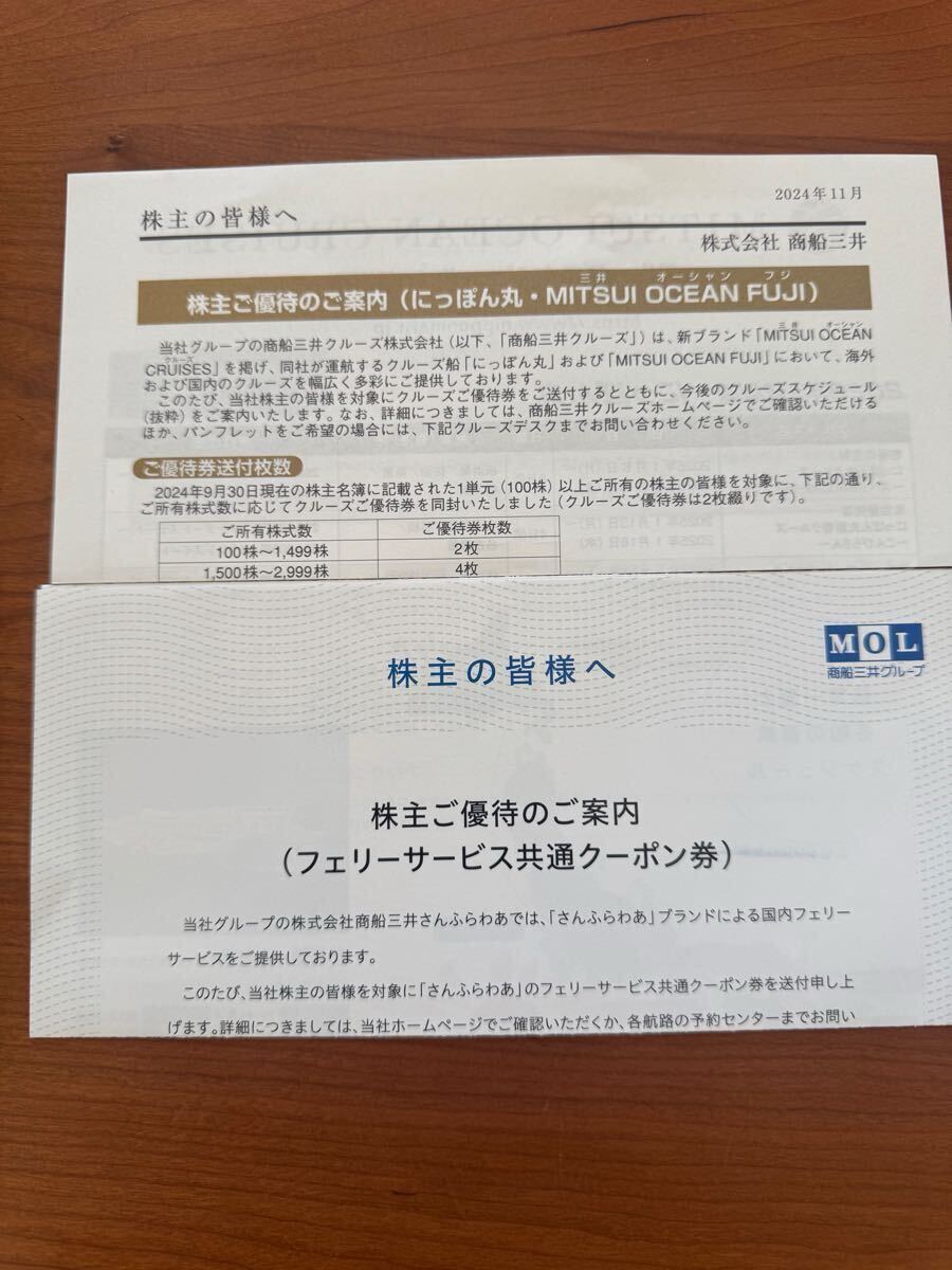 商船三井 株主優待　No.3_2