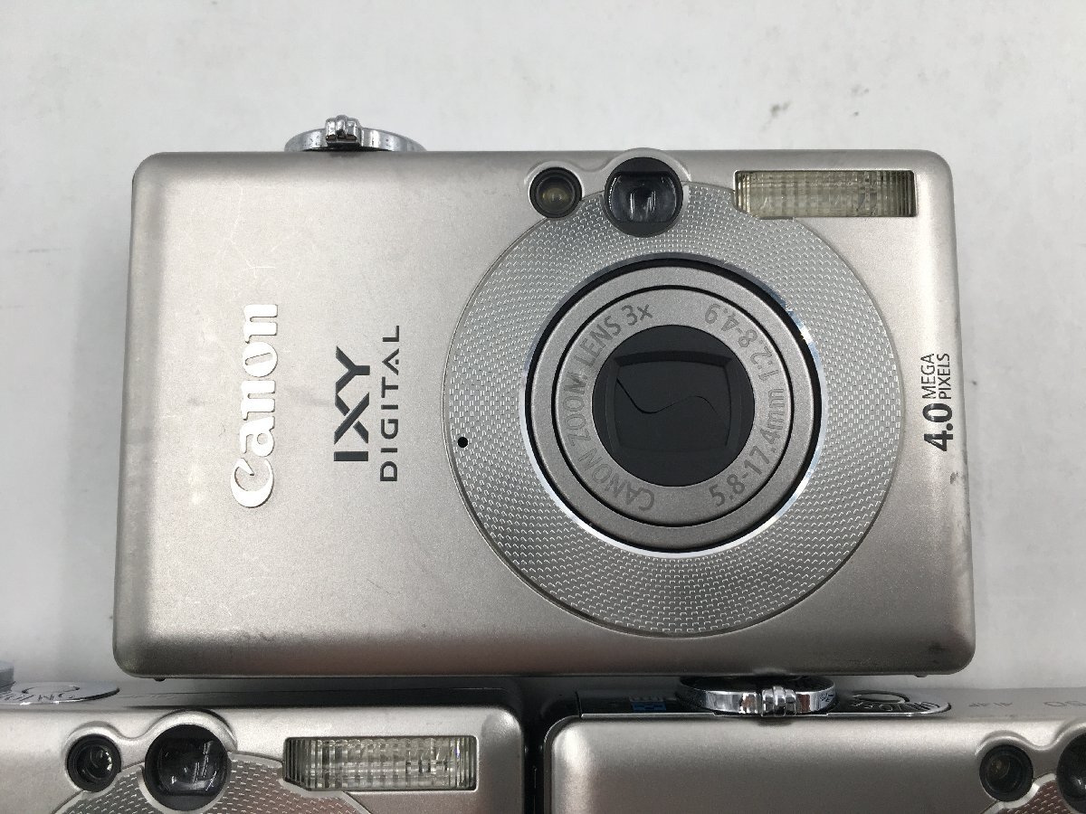 オールド キャノンコンパクトデジタルカメラ ♪△Canon 部品取りOC IXY