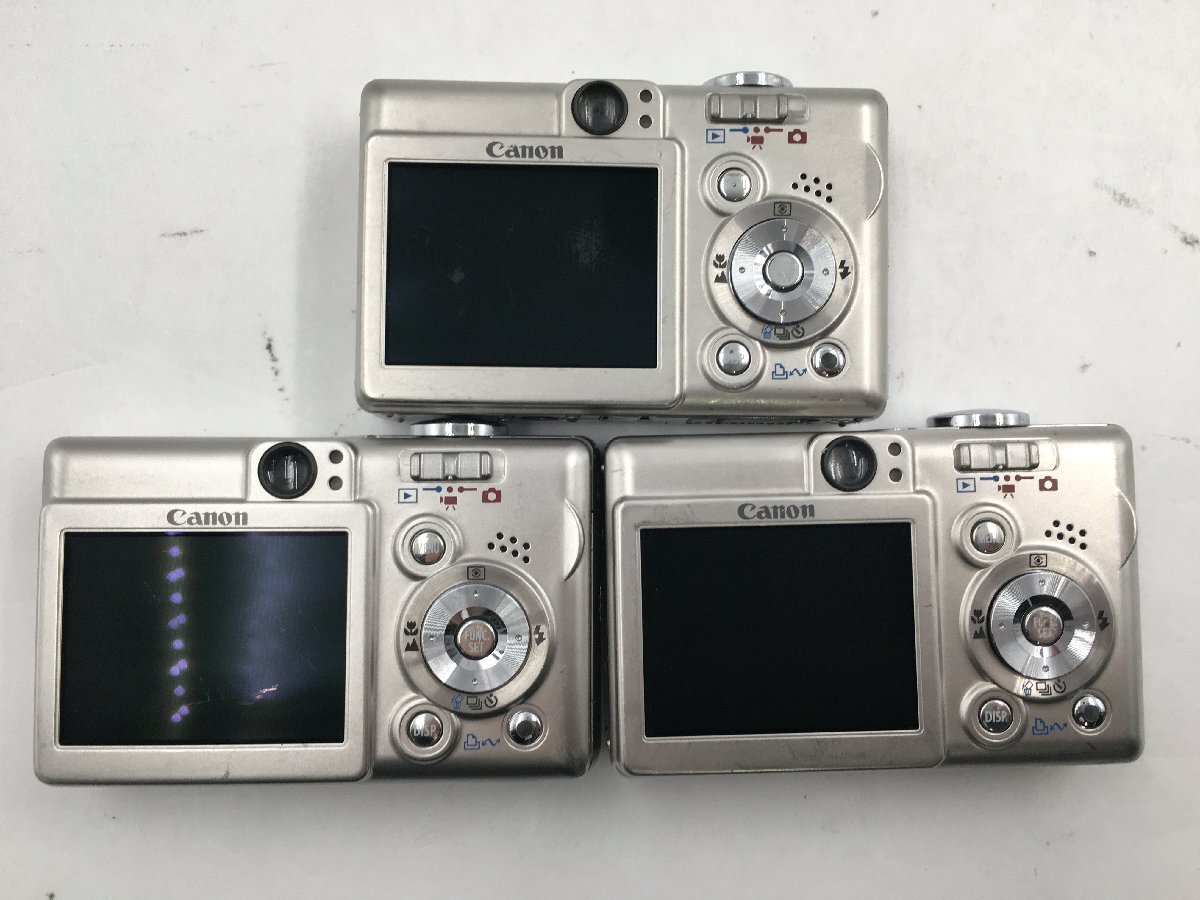 ♪△【Canon キャノン】コンパクトデジタルカメラ オールド 部品取りOC 