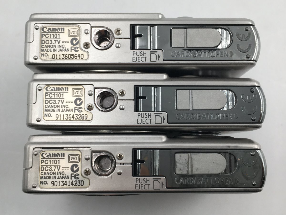 ♪△【Canon キャノン】コンパクトデジタルカメラ オールド 部品取りOC 