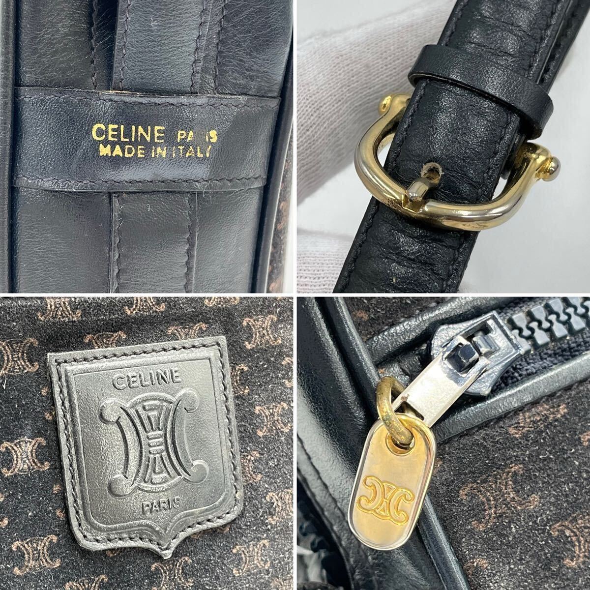 1円《 廃盤・美品 》CELINE セリーヌ ショルダーバッグ マカダム 