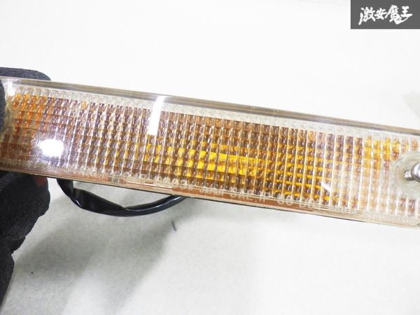 マツダ 純正 FC3S RX-7 RX7 サバンナ 後期 フロント ウィンカーレンズ