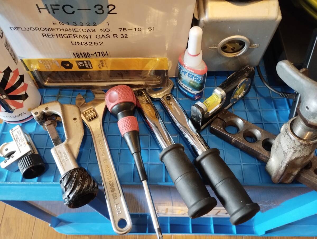 ☆フロンガスレンタル工具貸出サービス R32 or R410A ガス充填レンタル