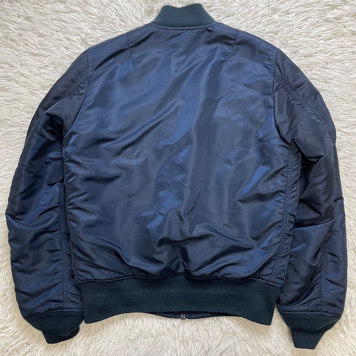 希少カラー ALPHA INDUSTRIES アルファ MA-1 フライトジャケット 