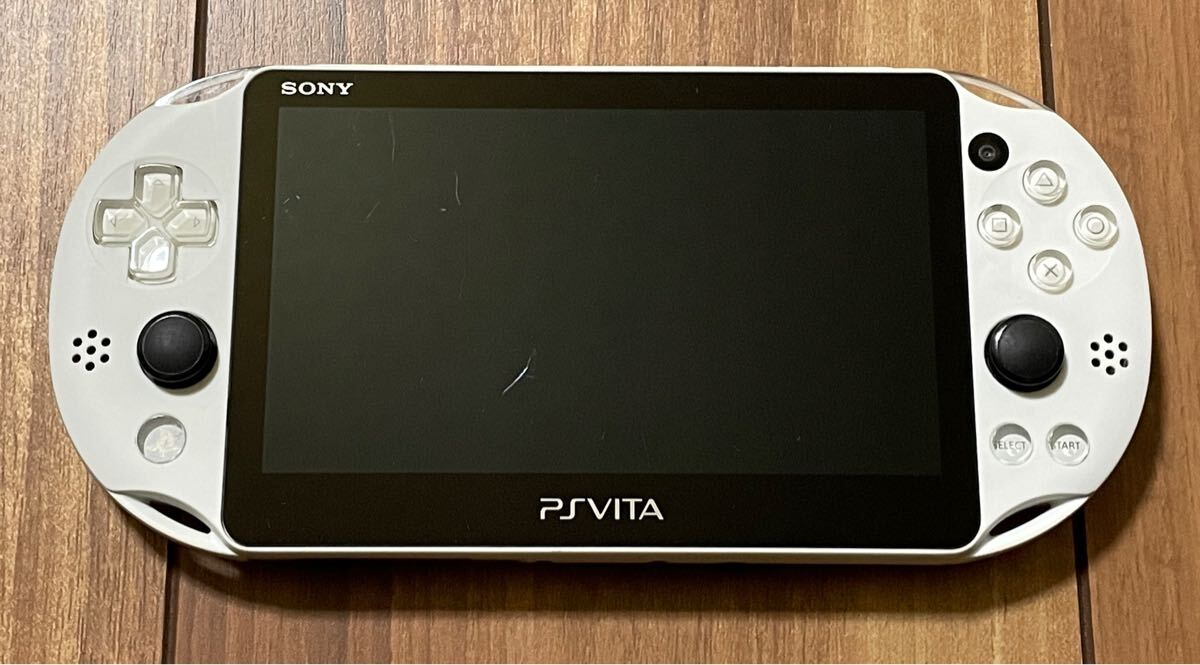 ドリフト現象有】 PlayStation Vita Wi-Fiモデル グレイシャー