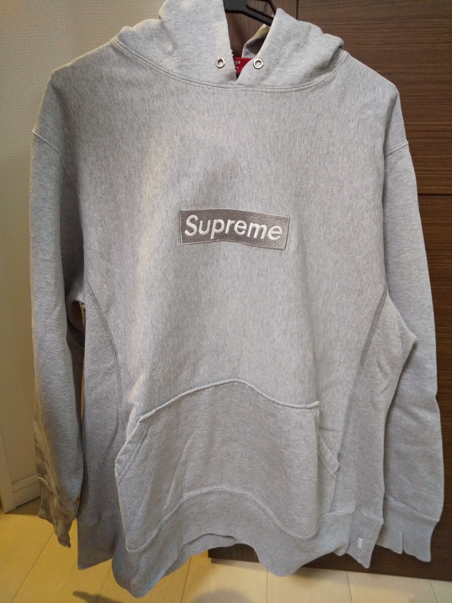 Supreme boxlogo Hooded シュプリーム ボックスロゴパーカー サイズL
