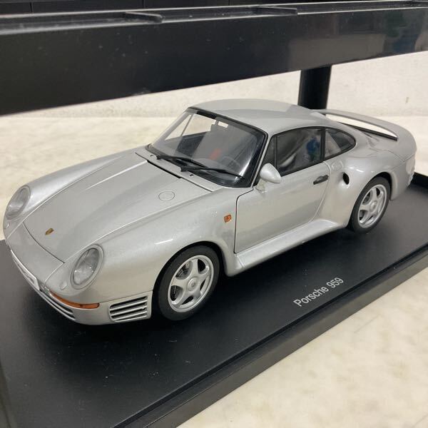 1⁄18 未使用 オートアート ポルシェ 959 ホワイト ミニカー SUPER