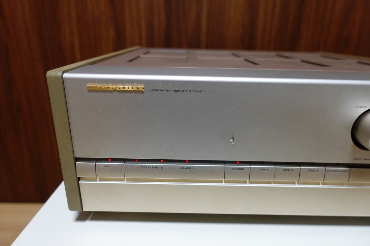 Marantz マランツ A級/AB級切替式プリメインアンプ PM-90F 動作品 