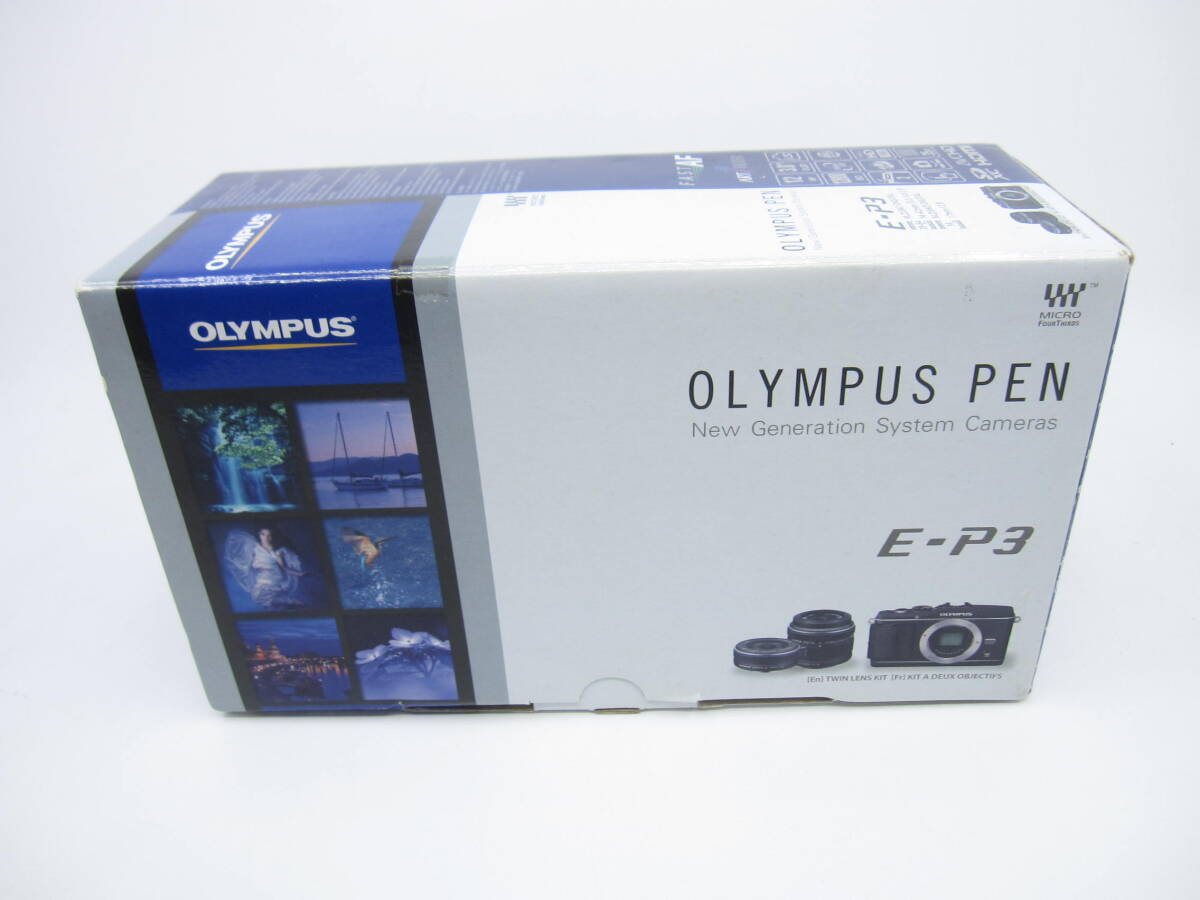 OLYMPUS オリンパス ミラーレス一眼 PEN E-P3 ダブルレンズキット 