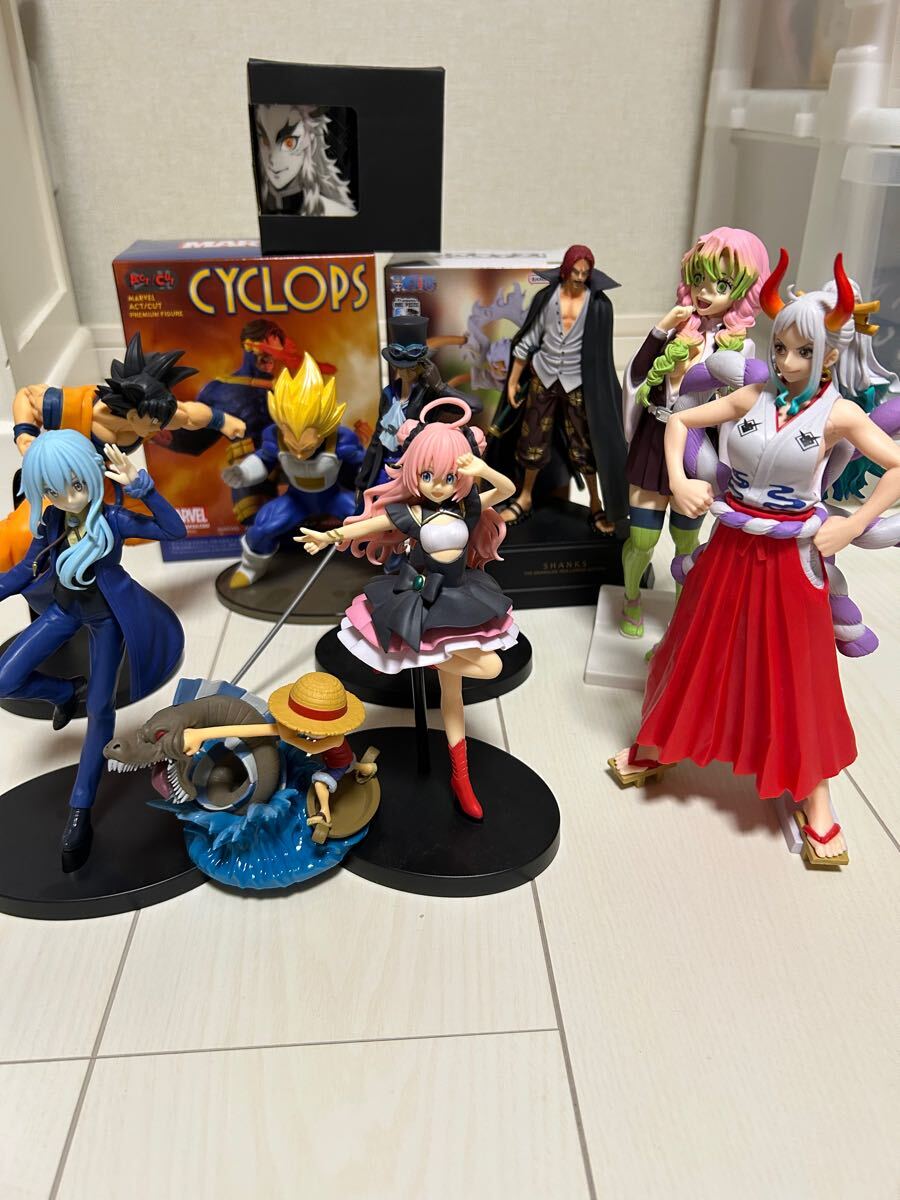 鬼滅の刃 ドラゴンボール ワンピース　フィギュア まとめ売り ワンピース ドラゴンボール 鬼滅の刃 フィギュアまとめ売り 鬼滅の刃