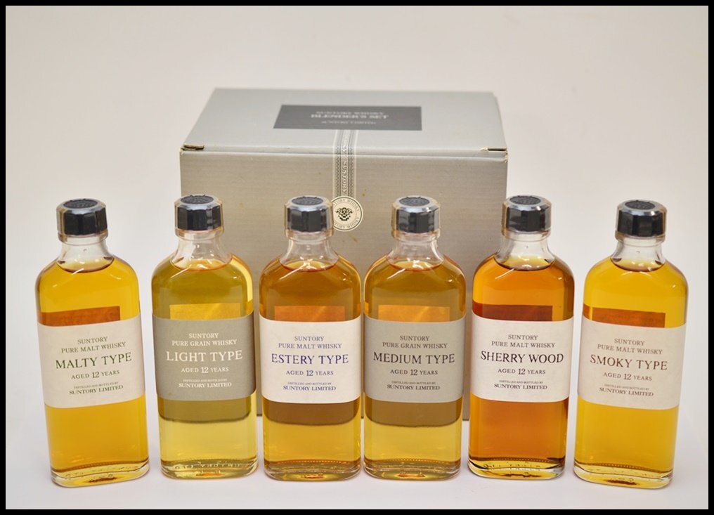 未開栓 計6本 サントリー 原酒12年 150ml 40％ 特製 ブレンダーズ