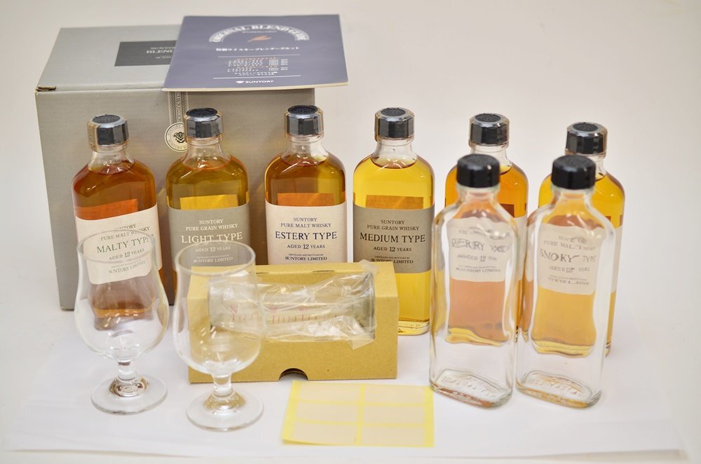 未開栓 計6本 サントリー 原酒12年 150ml 40％ 特製 ブレンダーズ