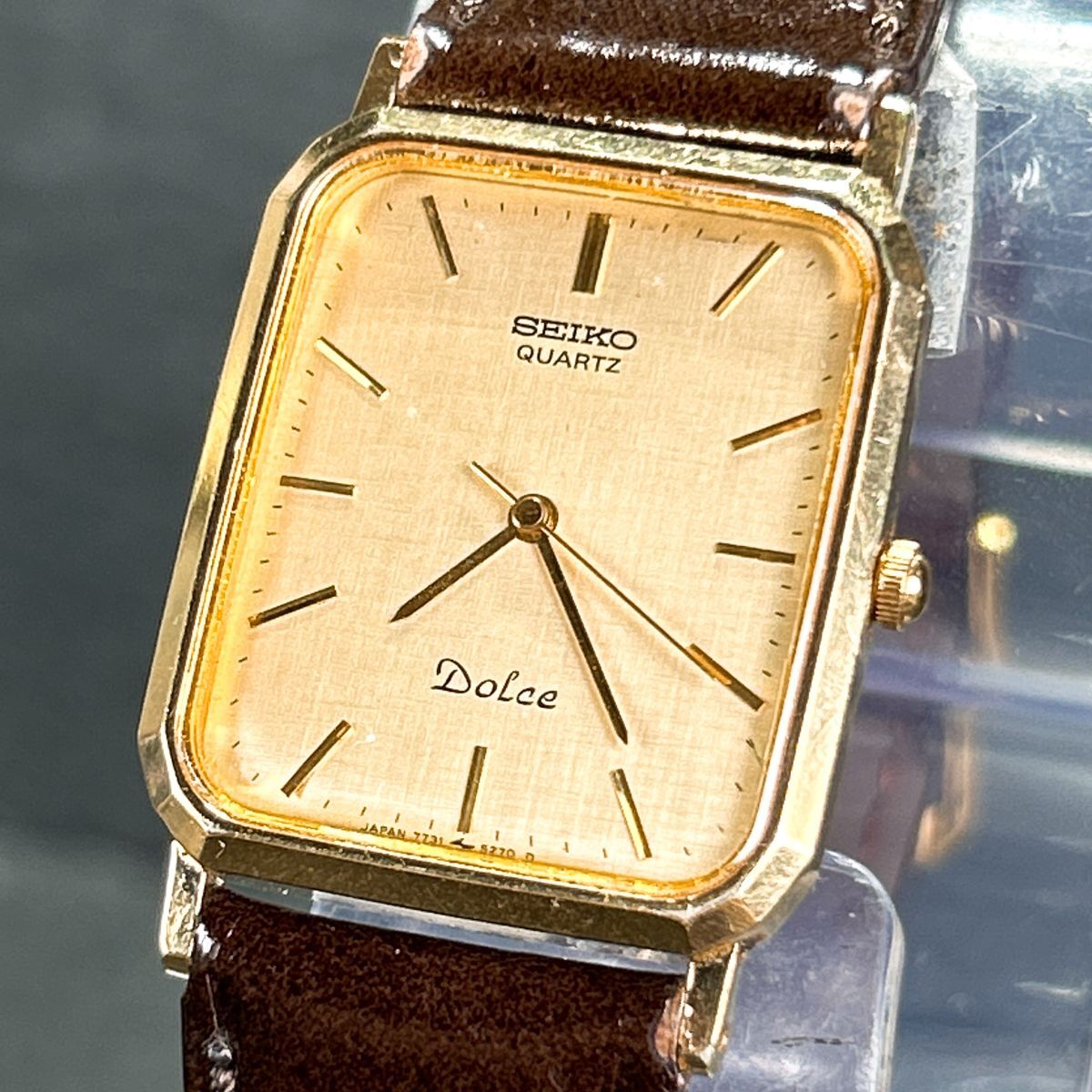 1970年代製 SEIKO セイコー Dolce ドルチェ 7731-5240 腕時計 アナログ