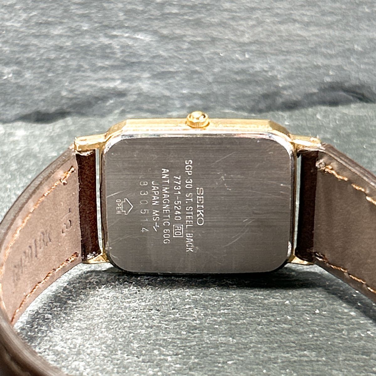 1970年代製 SEIKO セイコー Dolce ドルチェ 7731-5240 腕時計 アナログ