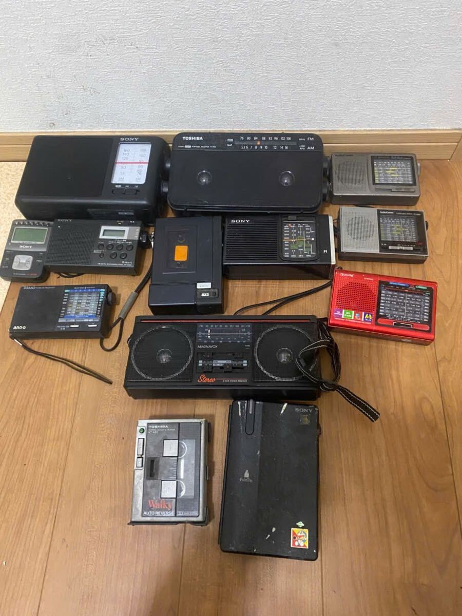 ラジオカセットプレーヤー12台まとめて売る 【公式通販】