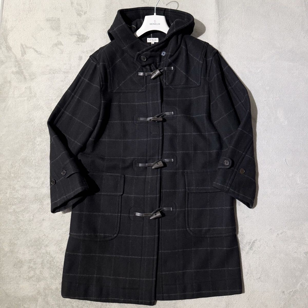 Lサイズ☆Paul Smith ポールスミス ダッフルコート フード ロング丈