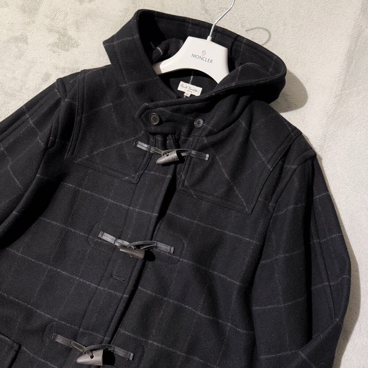 Lサイズ☆Paul Smith ポールスミス ダッフルコート フード ロング丈