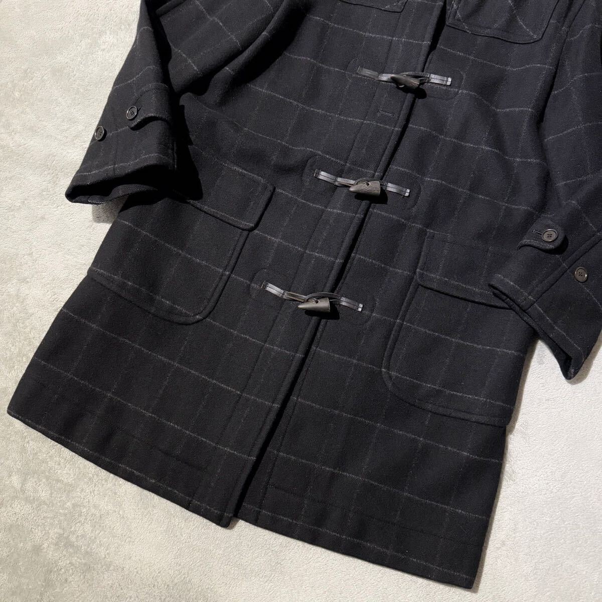 Lサイズ☆Paul Smith ポールスミス ダッフルコート フード ロング丈