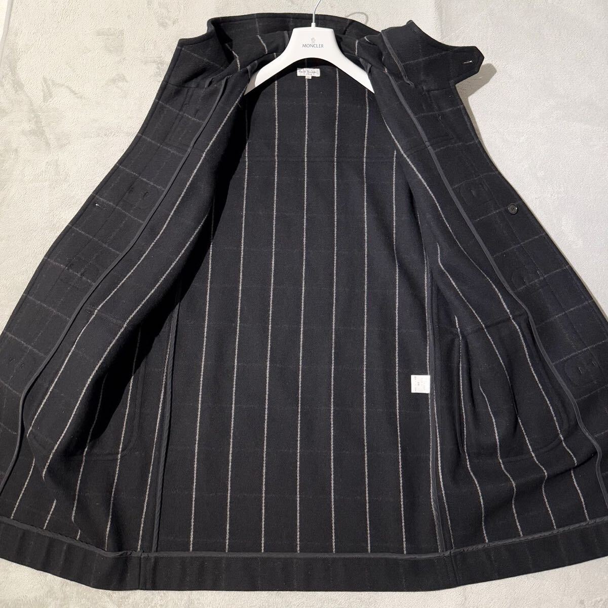 Lサイズ☆Paul Smith ポールスミス ダッフルコート フード ロング丈