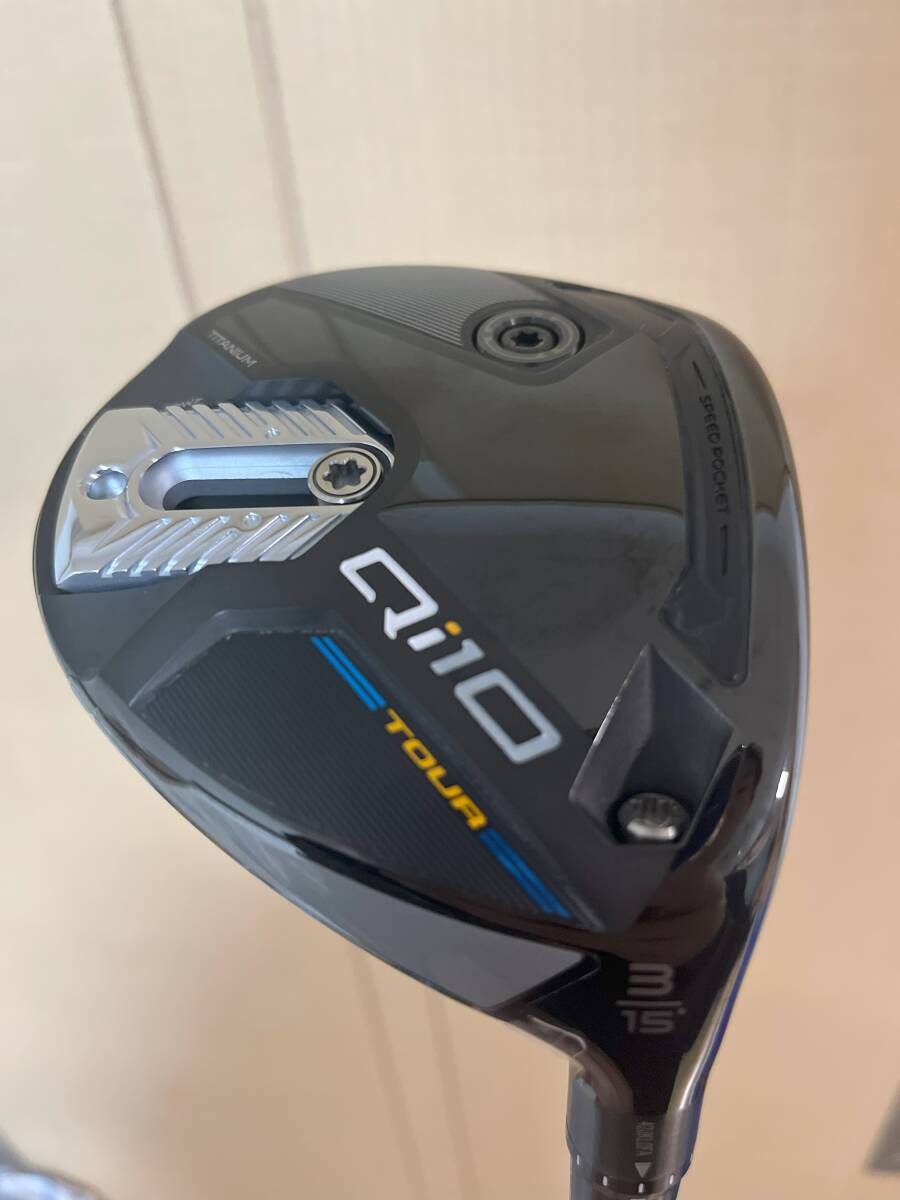 極美品 TaylorMade Qi10 Tour フェアウェイウッド 3W 15° S 