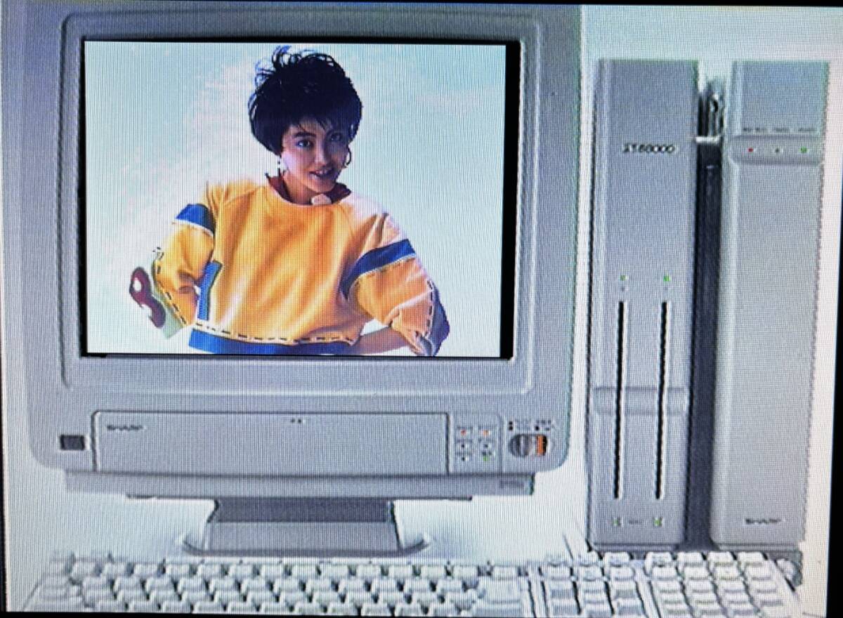 SHARP X68000 Compact XVI RED ZONE (CZ-674C-H) 本体のみ 満開製作所