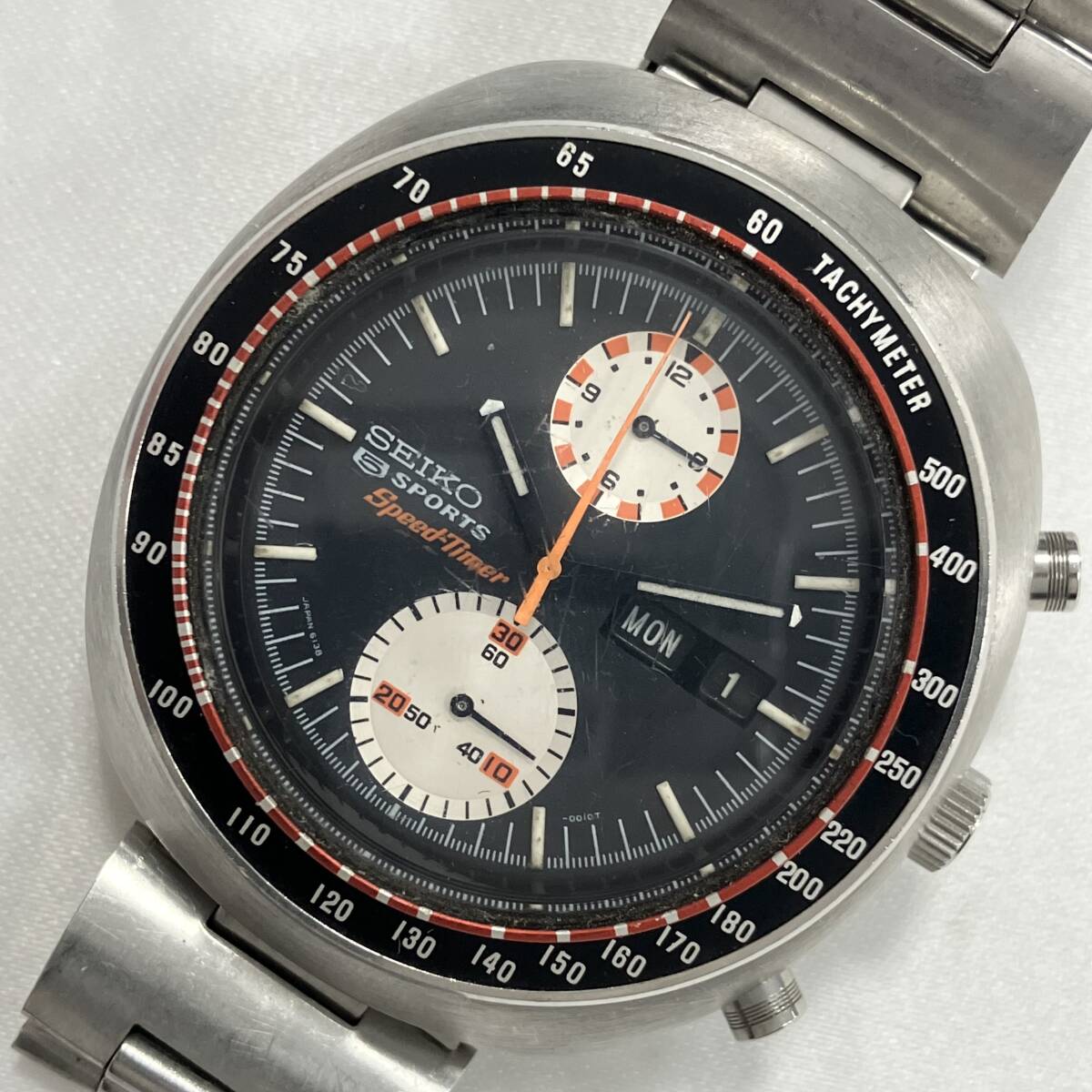 ジャンク SEIKO セイコー 5スポーツ スピードマスター クロノグラフ