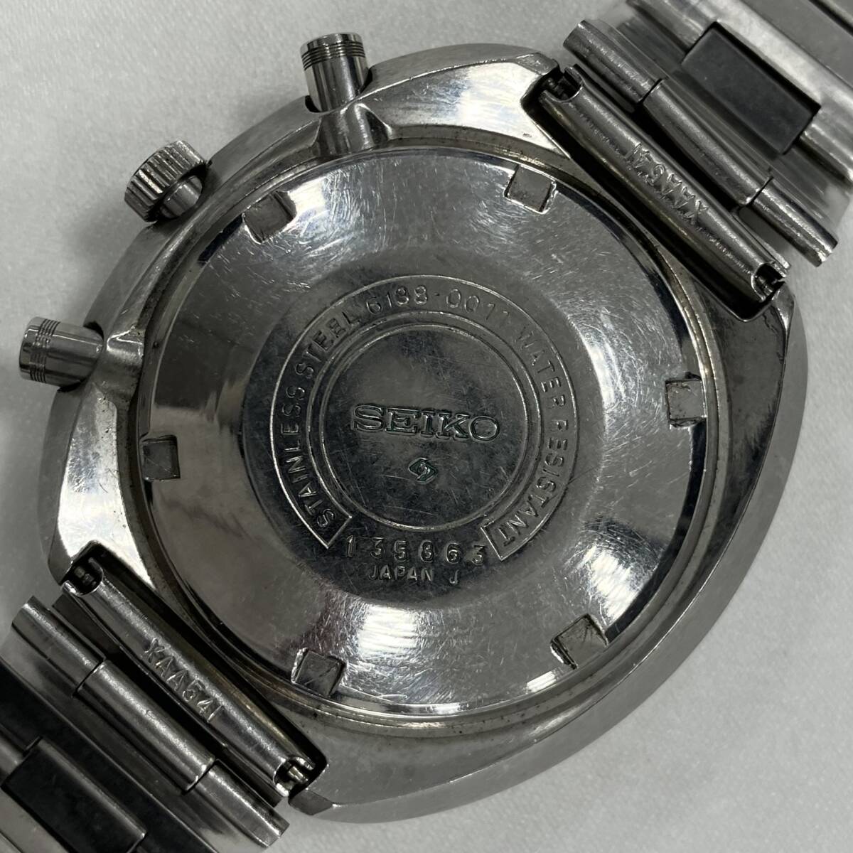中古品　昔の小物測る道具 ジャンク SEIKO セイコー 5スポーツ スピードマスター クロノグラフ