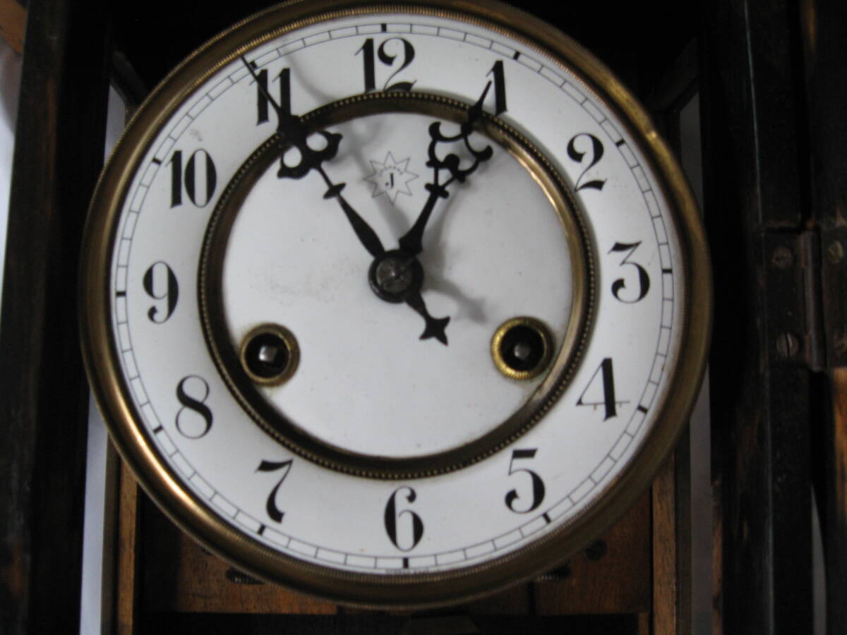 ユンハンス黒柿ヴァイオリン型時計　作動品_5