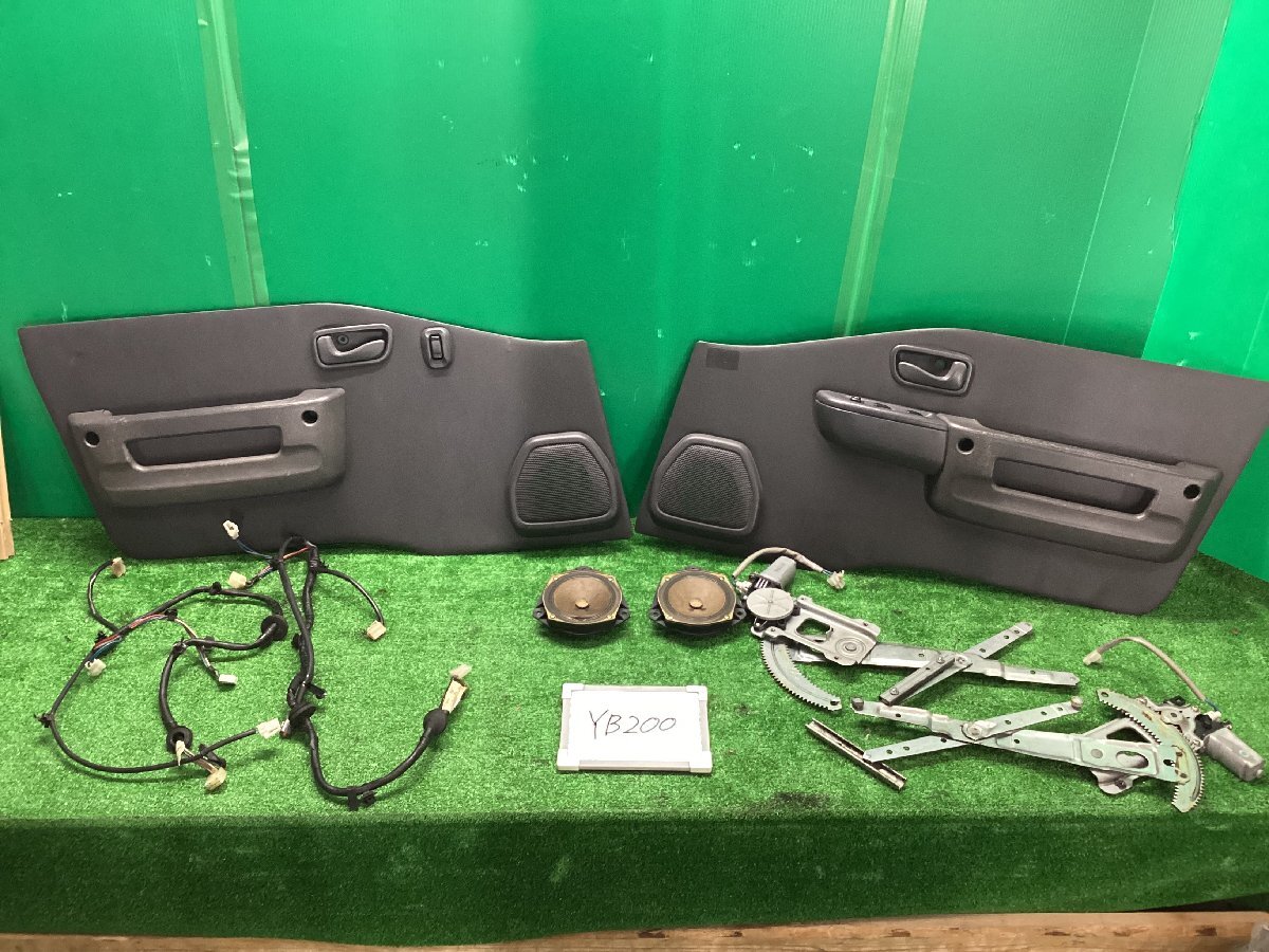 サンバー TV1 純正 パワーウィンドウキット 一式 レギュレーター トリム 内張 ハーネス ハーネス Fドアレギュレーター 36351 YB200