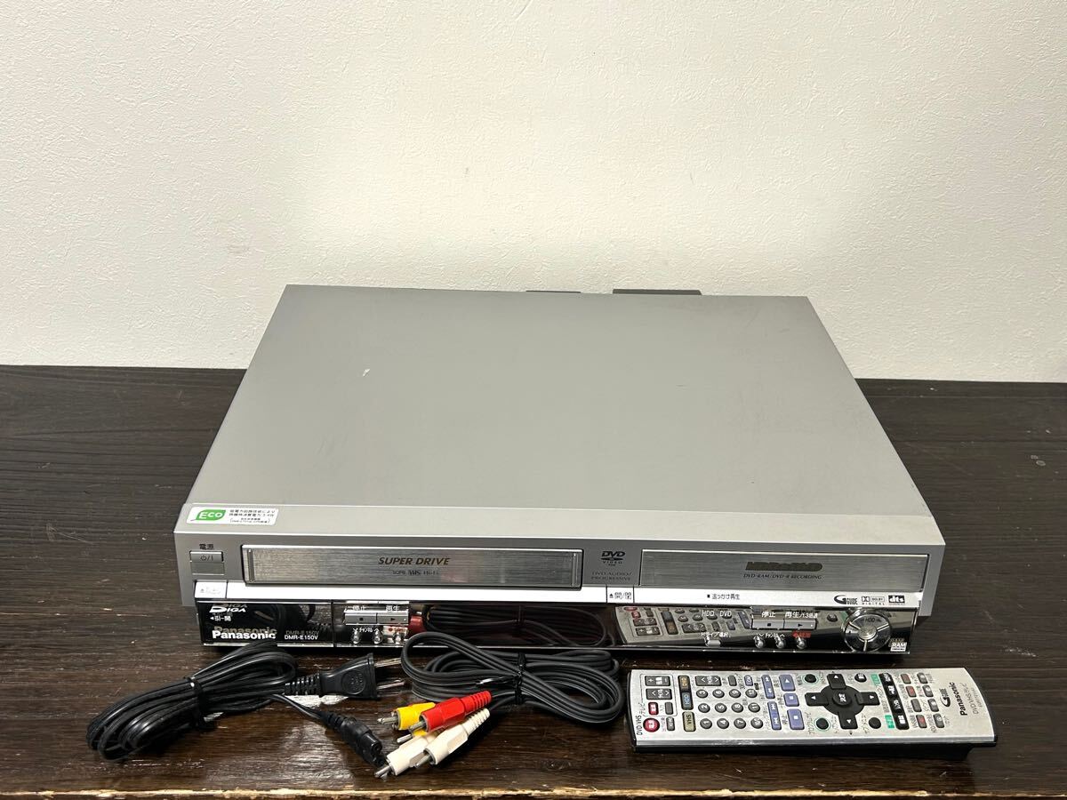 動作確認済み Panasonic DMR-E150V DVDビデオレコーダー HDD内蔵