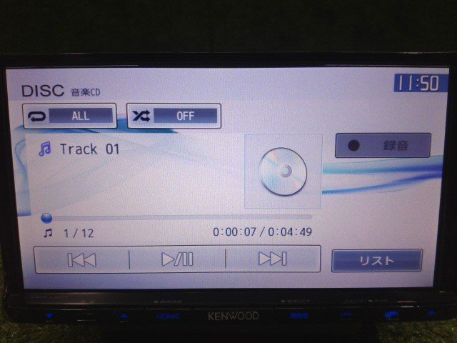 ☆ KENWOOD ケンウッド メモリーナビ MDV-L401U 地図データ 2013年