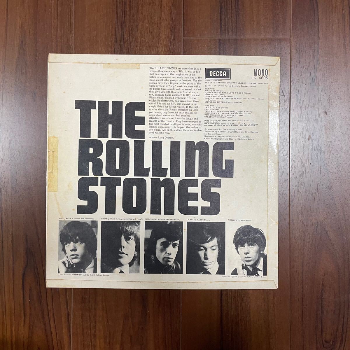 The Rolling Stones ファースト 日本盤 LPレコード ローリング