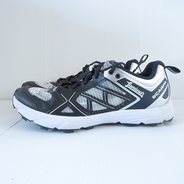 #ans ヘルノラミナー スカルパ HERNO Laminar SCARPA スニーカー 27.1 ETEREO 9200 黒 白 シルバー ...