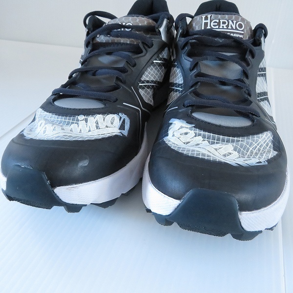 #ans ヘルノラミナー スカルパ HERNO Laminar SCARPA スニーカー 27.1 ETEREO 9200 黒 白 シルバー ...