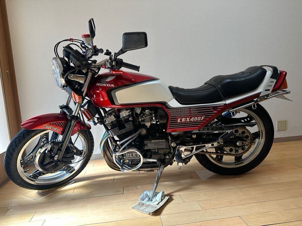 CBX400F | O⁄H後のエンジン ユーロライン OUT｜旧車・絶版バイク フル 