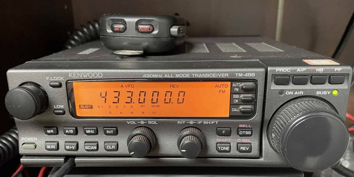 430Mhz ☆ TM-455 KENWOOD ALL MODE TRANSCEIVER