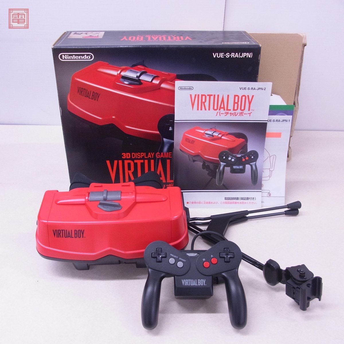1円〜 動作品 本体良品 VB バーチャルボーイ VIRTUAL BOY 本体 VUE-001 