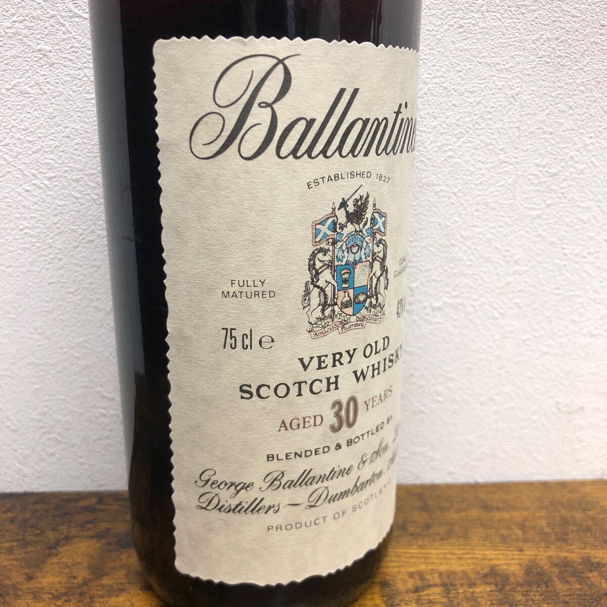 □未開栓 Ballantine バランタイン 30年 43% 750ml ベリーオールド