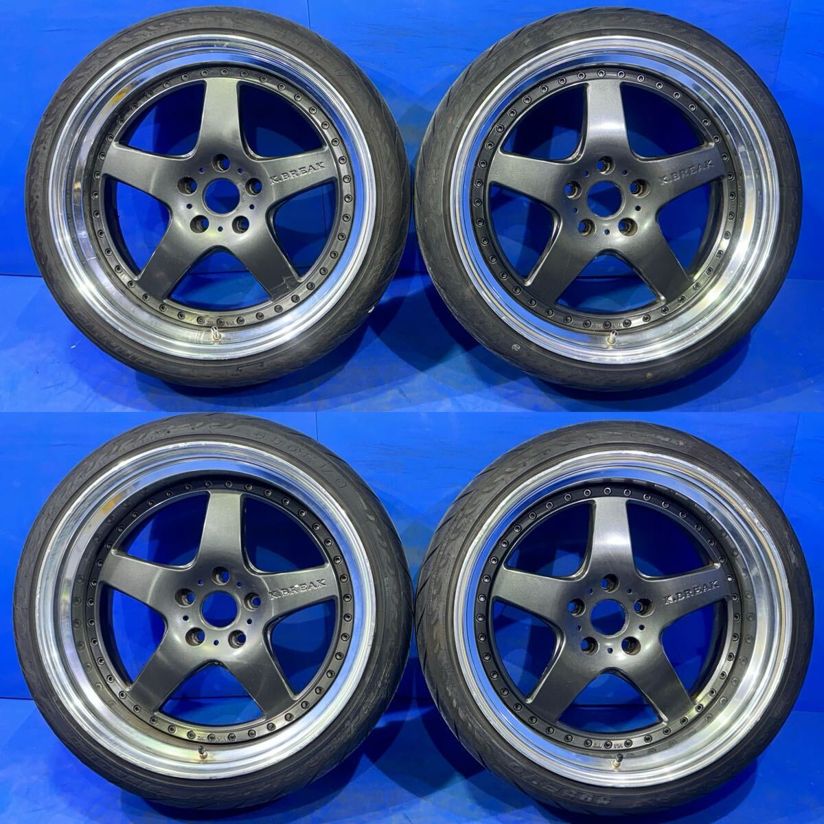 MK38D ☆希少☆ ケイブレイク ハイブリッド ファイブスター 19インチ 