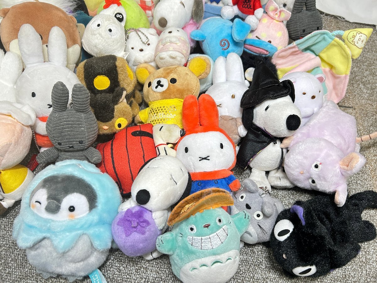 まとめ売り/ぬいぐるみ ちいかわ/ポケモン/スヌーピー/ミッフィー