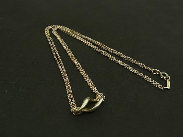 1円 TIFFANY＆Co ティファニー インフィニティ SV925 ダブルチェーン