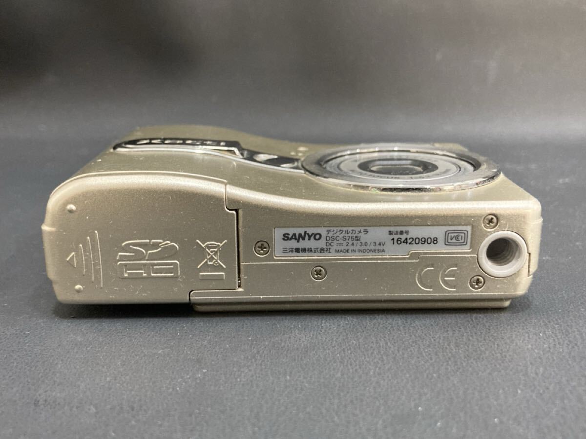 F5A065◇ サンヨー SANYO Xacti DSC-S75 デジタルカメラ コンパクト 